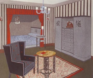 Dormitorio para un joven, 1925